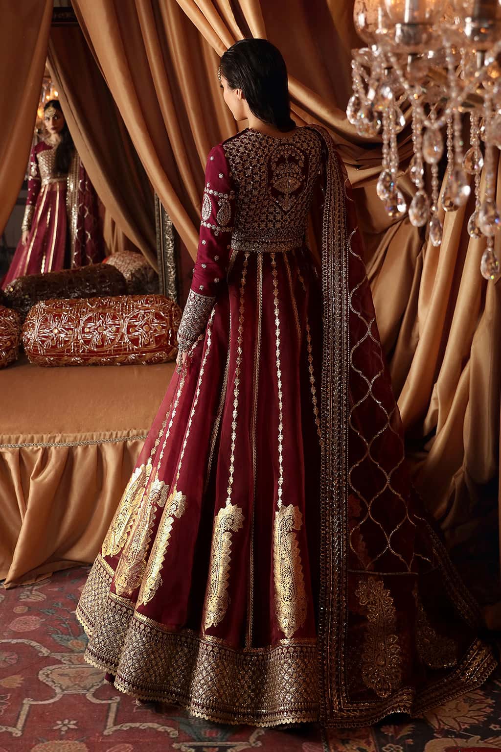 Beautiful frock with dupata