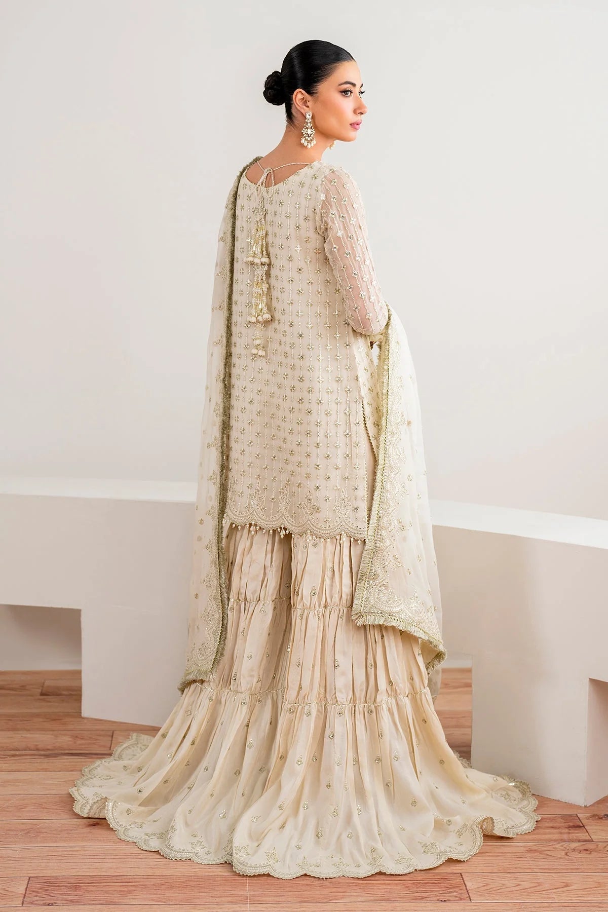 Off white Nikkah set