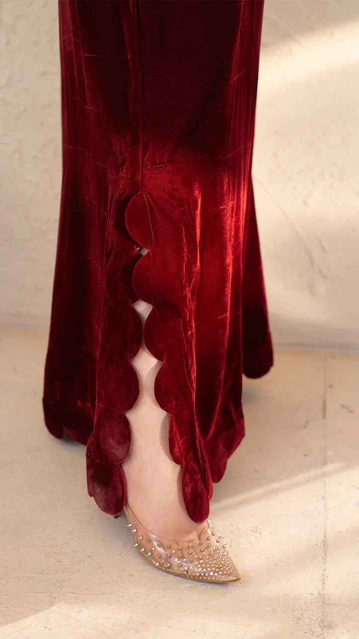 Velvet kaftan