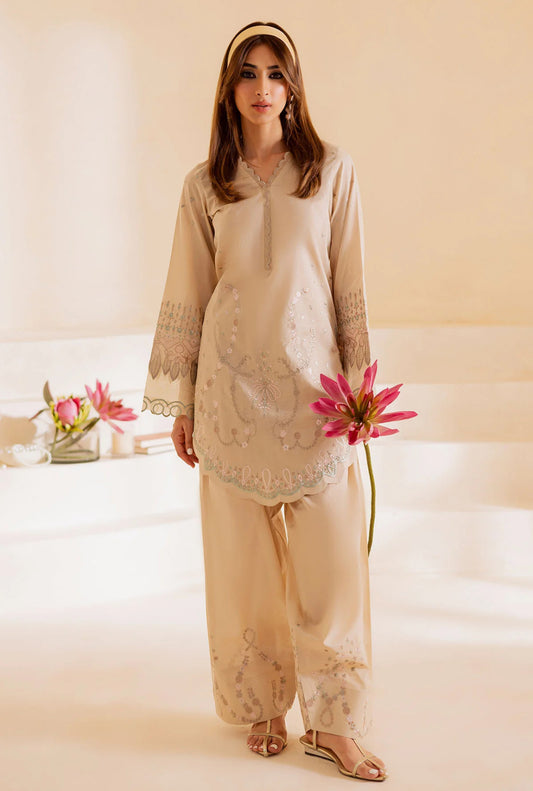 2 piece lawn suit