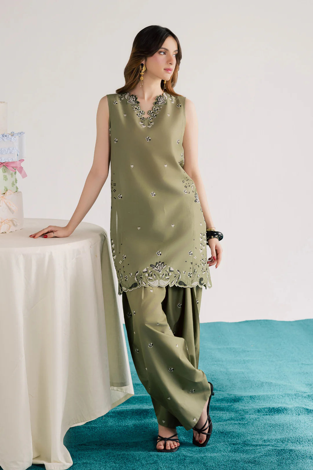 Lawn 2 piece suit