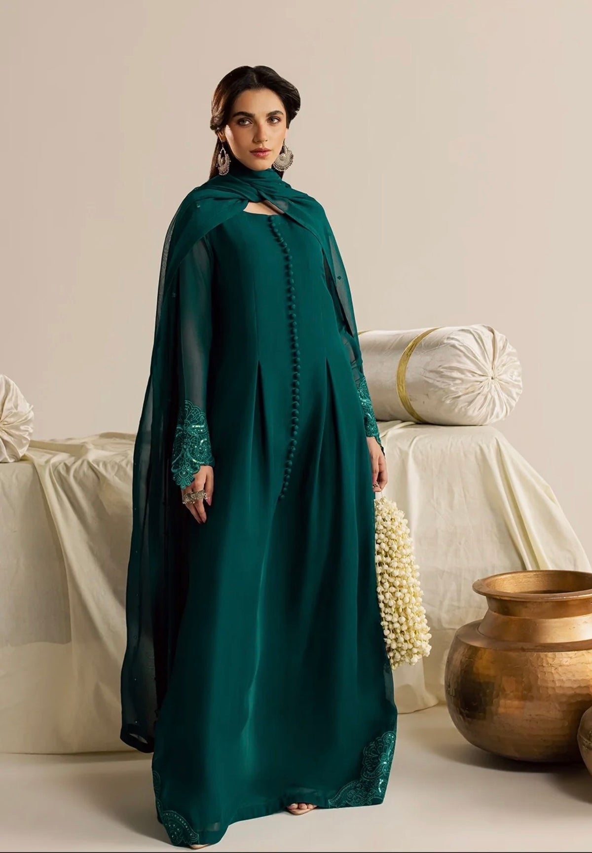 Chiffon suit