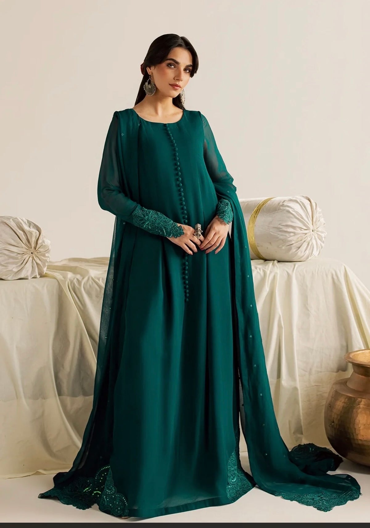 Chiffon suit