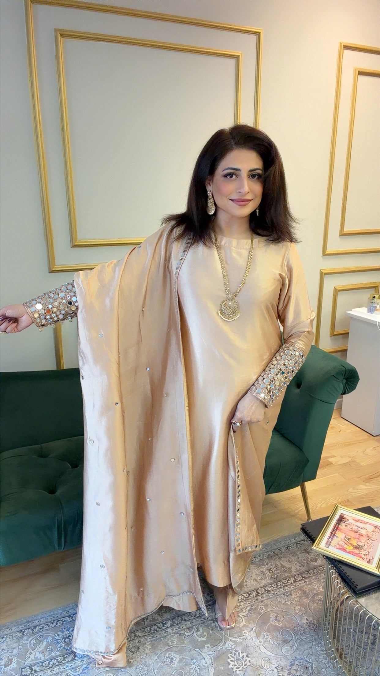 Butter Silk Suit