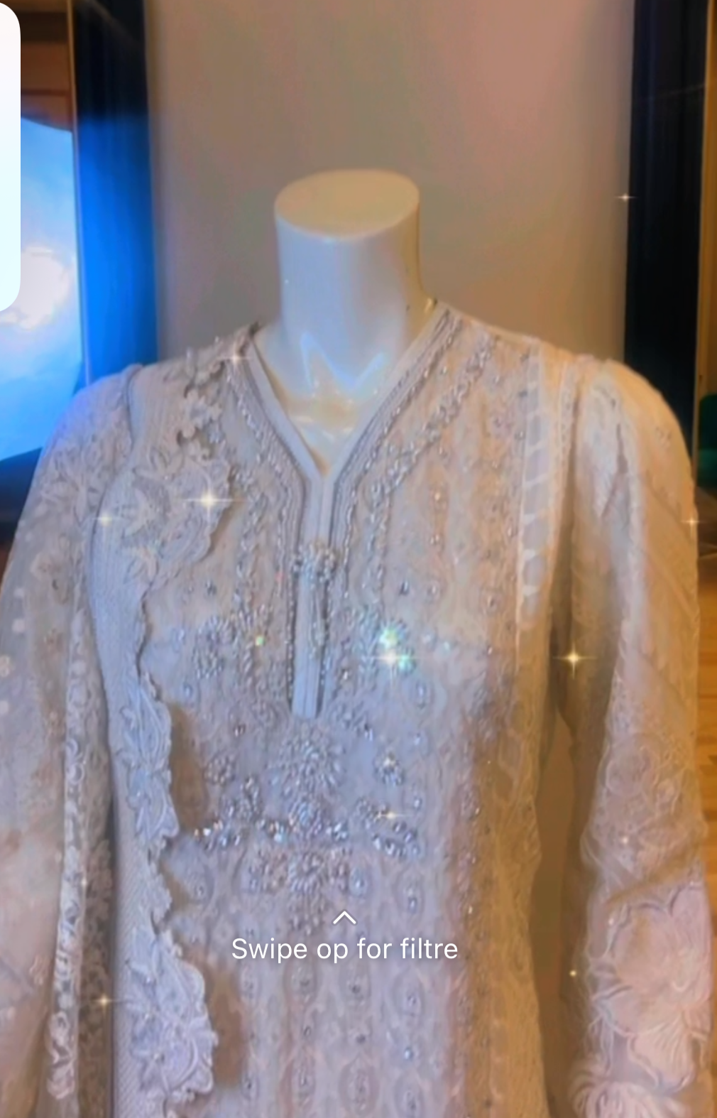 White sharara 3 piece